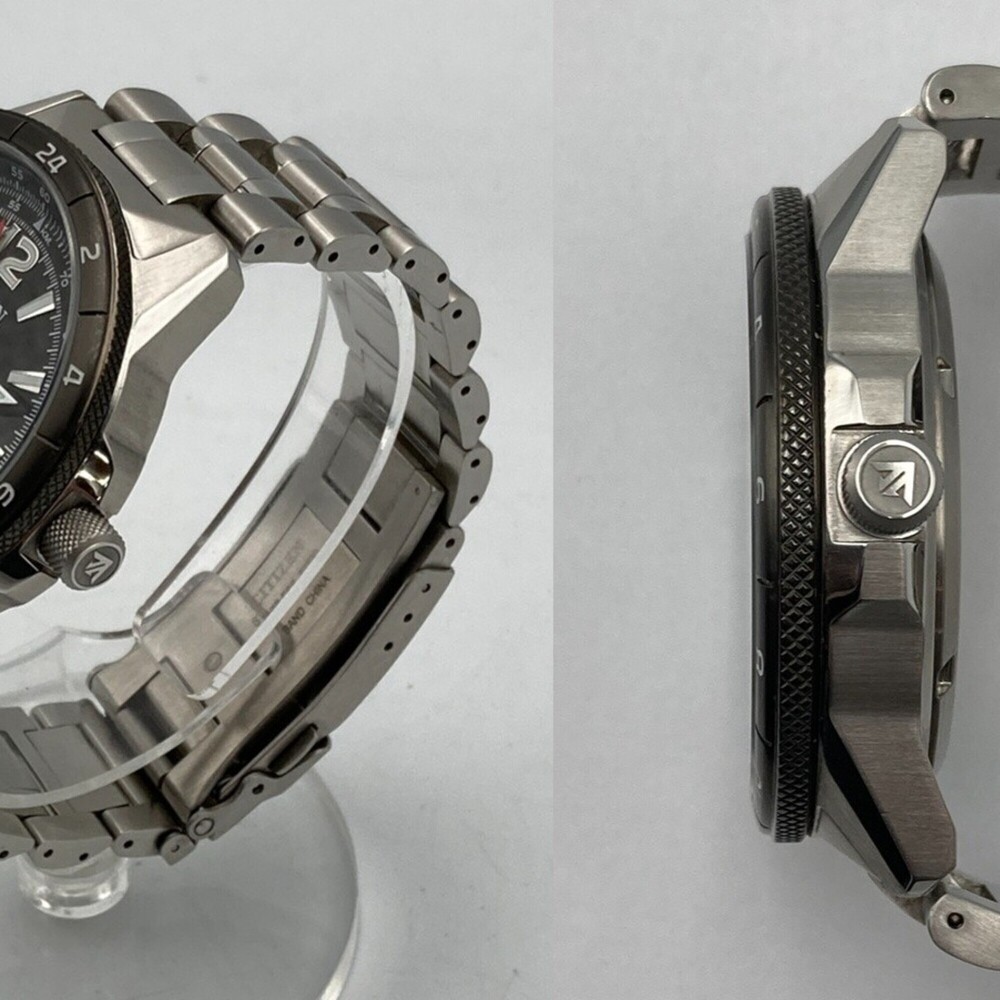Citizen Promaster Sky Series Mechanical Gmt Watch Nb6046-59e View 3